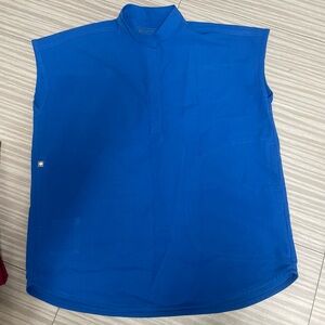 Figs Technical Collection Blue Top